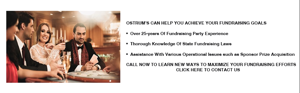 Ostrum's Casino Party Entertainment - Fundraising